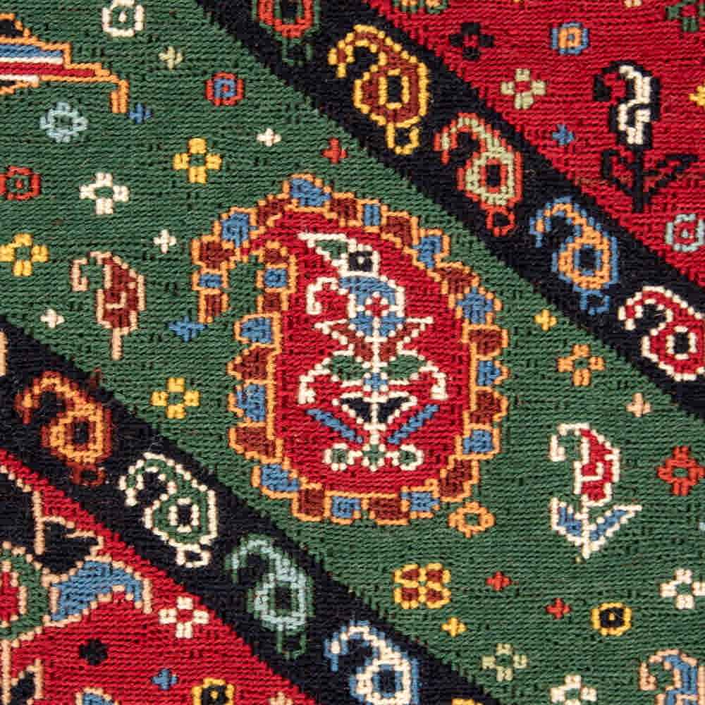 Tapis Kilim en laine persane tissé à la main à Sirjan Traditionnel Nava