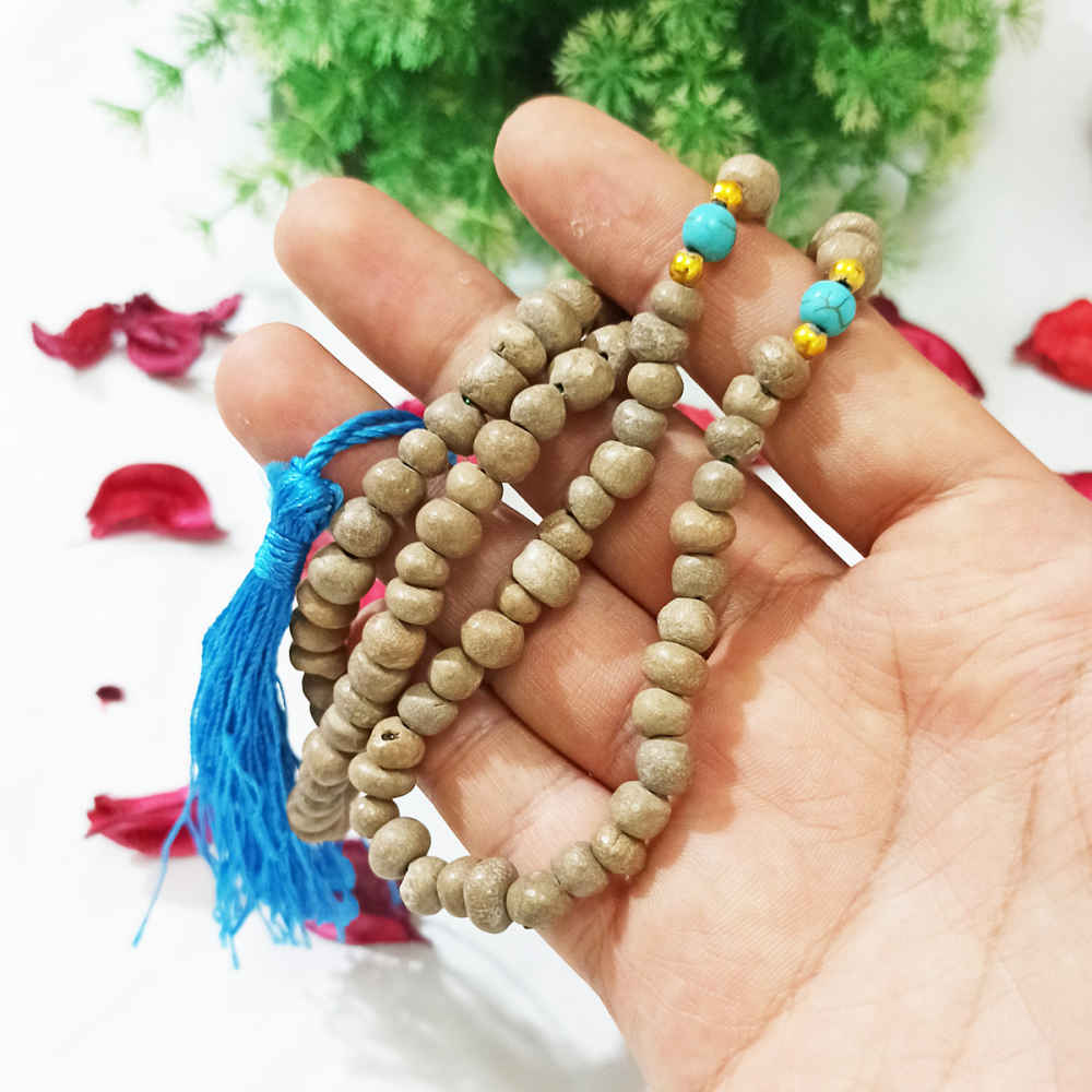 Chapelet islamique de Karbala avec terre sacrée (Khak-e-Shifa) pour chiite Ahlam