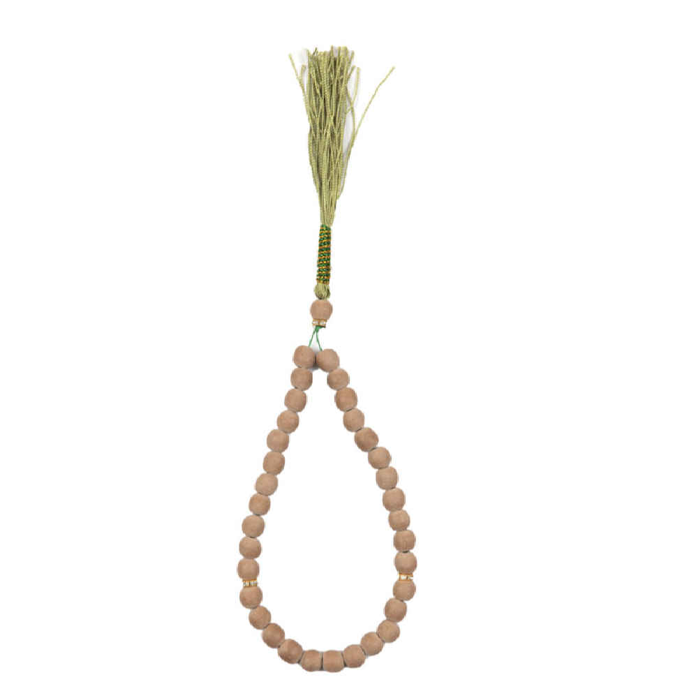Chapelet islamique de Karbala avec terre sacrée (Khak-e-Shifa) pour chiite Emad
