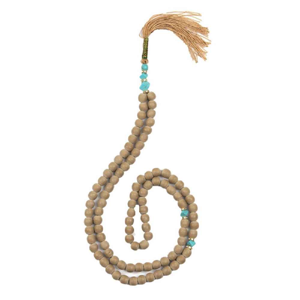 Chapelet islamique de Karbala avec terre sacrée (Khak-e-Shifa) pour chiite Mona