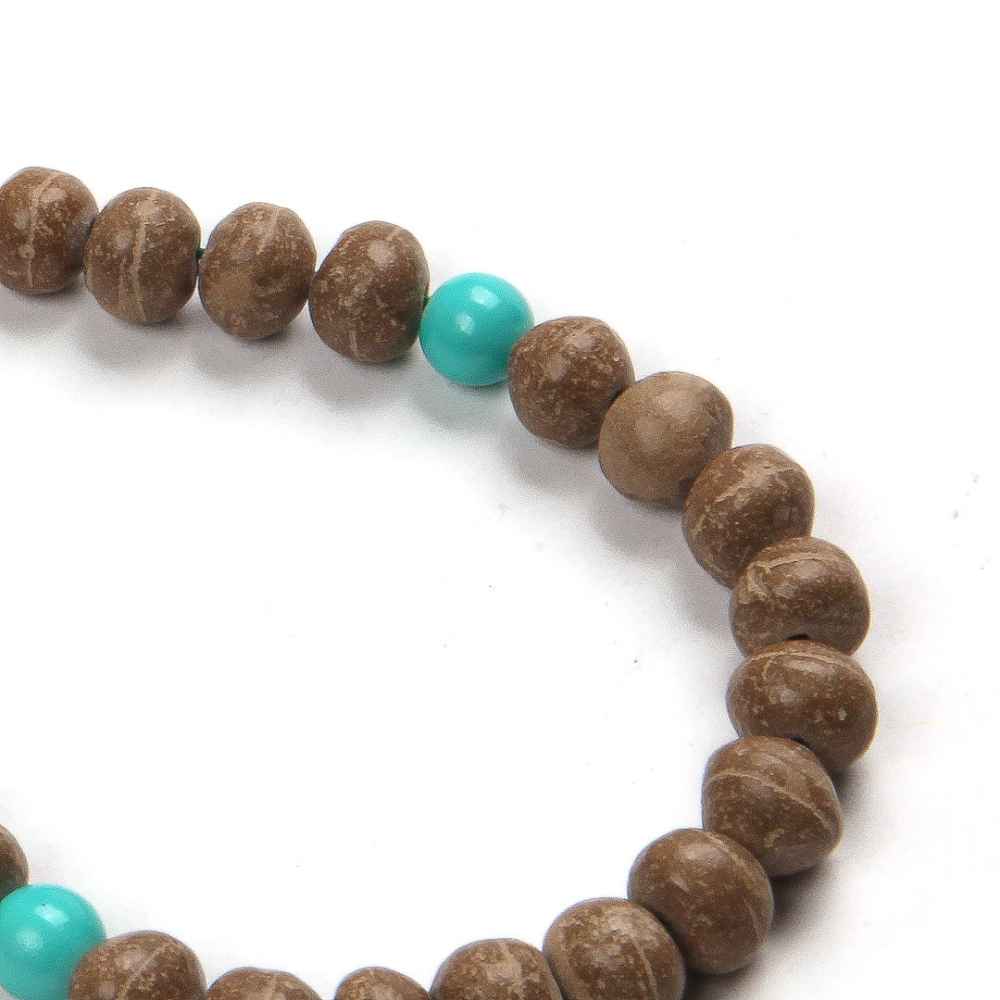 Chapelet islamique de Karbala avec terre sacrée (Khak-e-Shifa) pour chiite Rima