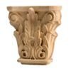 Modèle de capitale en bois sculpté S20-2