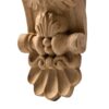 Modèle de capitale en bois sculpté Ziba