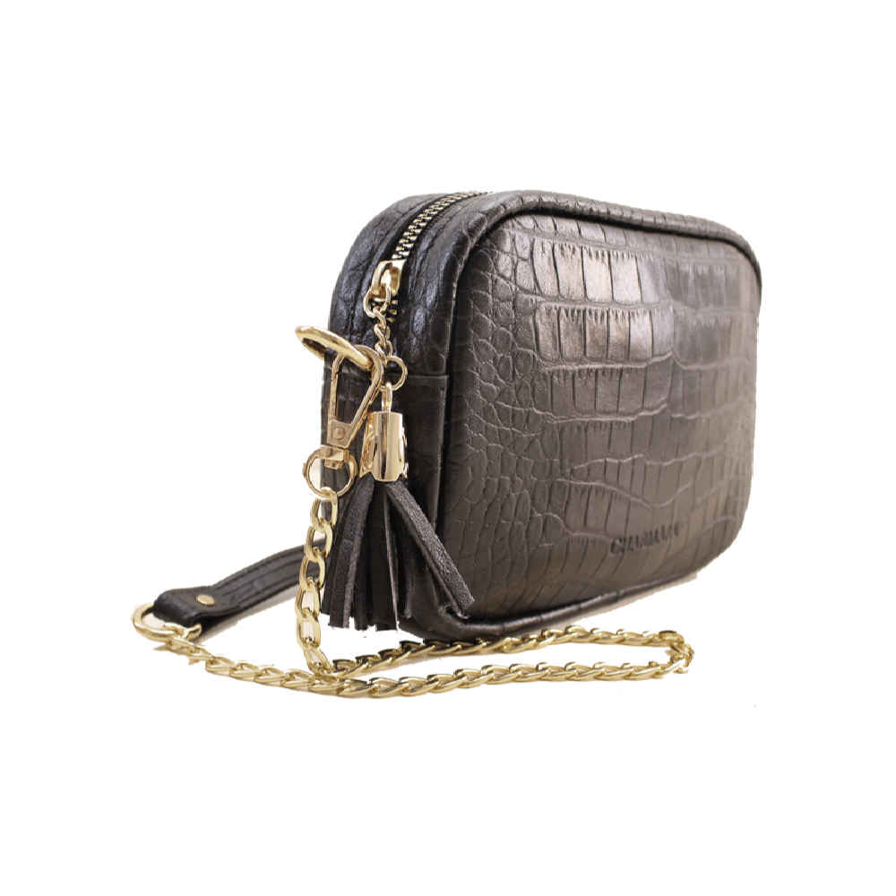 Sac Bandoulière en Cuir Luxueux Fait Main – Édition Charmara