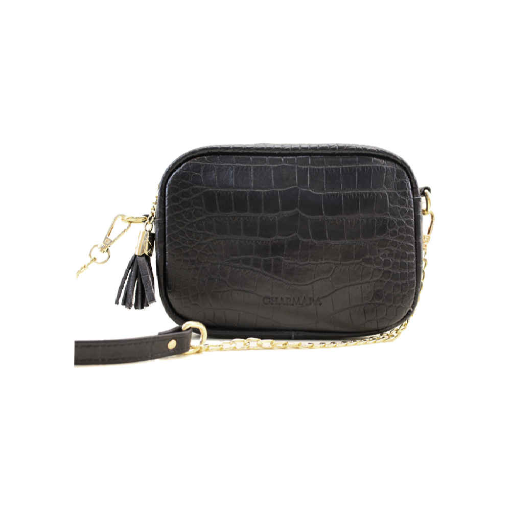 Sac Bandoulière en Cuir Luxueux Fait Main - Édition Charmara