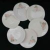 Service à thé en porcelaine victorienne modèle Bahar avec théière et soucoupe