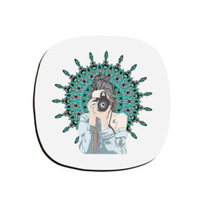Ensemble de sous-verres artistiques avec le design Mandala