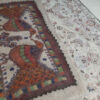Tapis en feutre de laine persan 100% naturel et fait main Oiseaux