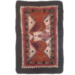Tapis en feutre de laine persan 100% naturel et fait main Tavoos