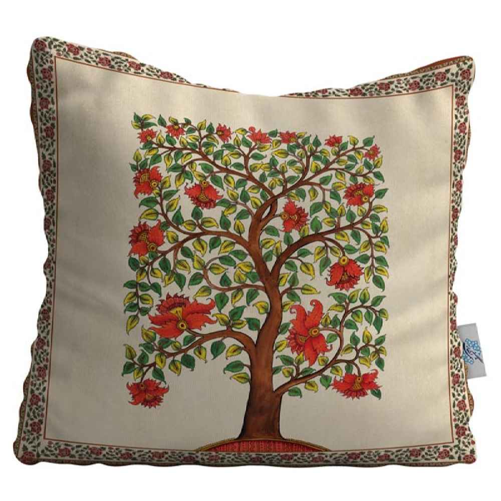 Housse de coussin en velours imprimé - Design Derakht (Set de 2)