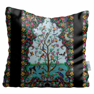 Housse de coussin en velours persan – Design Esalat (Set de 2)