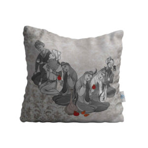 Housse de coussin en velours persan – Design Khatoon (Set de 2)