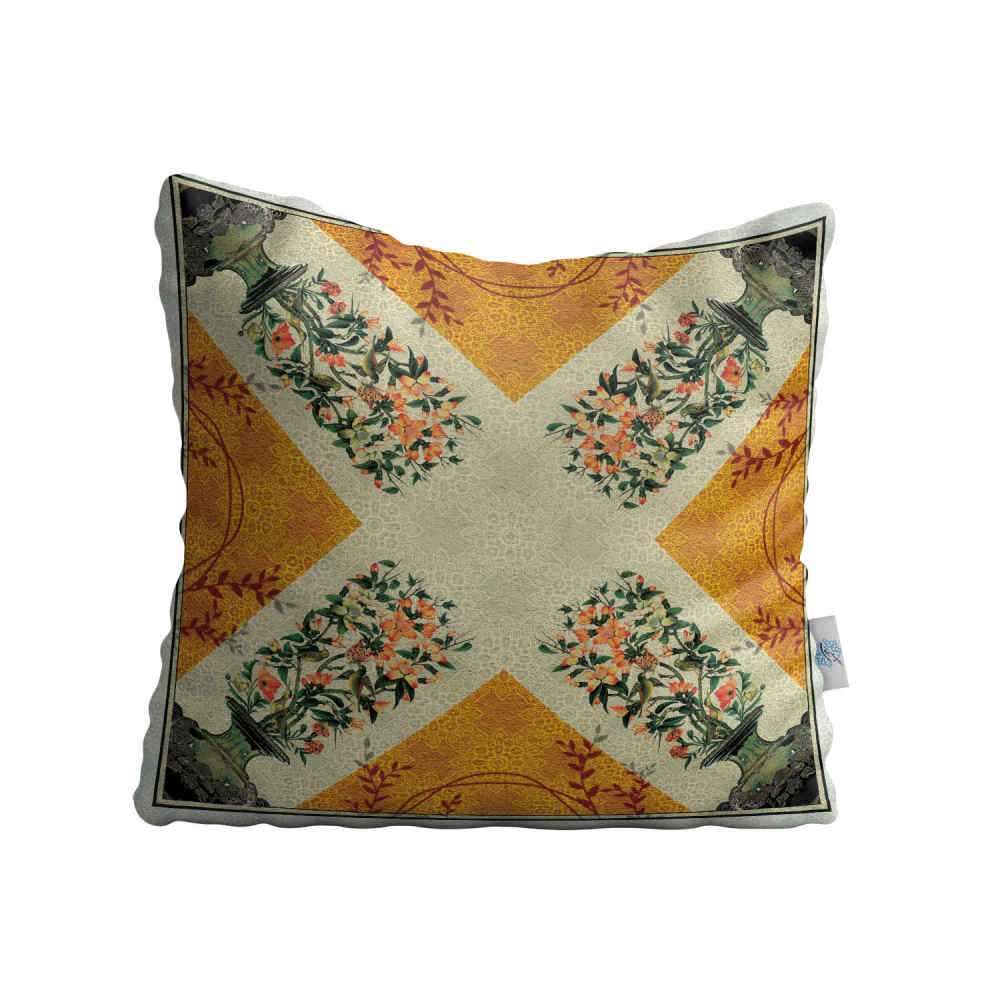 Housse de coussin en velours persan - Design Laleh (Set de 2)