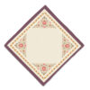 Tapis de prière de voyage pour musulman taille poche et portable Sajada Crème Eslimi