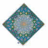 Tapis de prière de voyage pour musulman taille poche et portable Sajada Bleu Eslimi