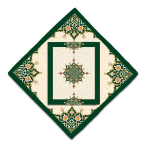 Tapis de prière de voyage pour musulman taille poche et portable Sajada Eslimi