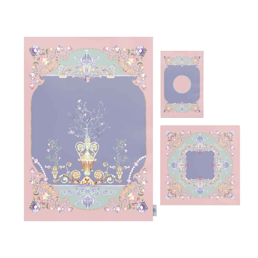 Tapis de Prière Islamique en Velours Léger avec Motif Eslimi