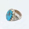 Bague en Argent Persan avec Turquoise de Neyshabur Farima Tavakoli