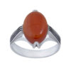Bague en argent Agate pour homme Élégance Sima