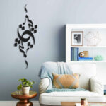 Autocollant mural persan – Calligraphie « Hich »
