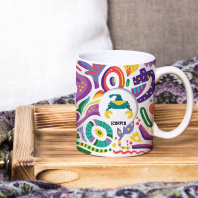 Mug du Zodiaque Persan – Symbole du Motif Aban