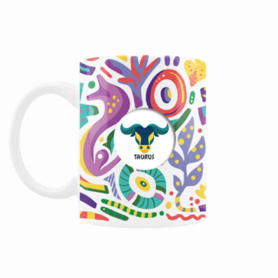 Mug du Zodiaque Persan - Symbole du Motif Ordibehesht
