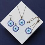 Ensemble de Bijoux Minakari Perse Modèle Cheshm Nazar