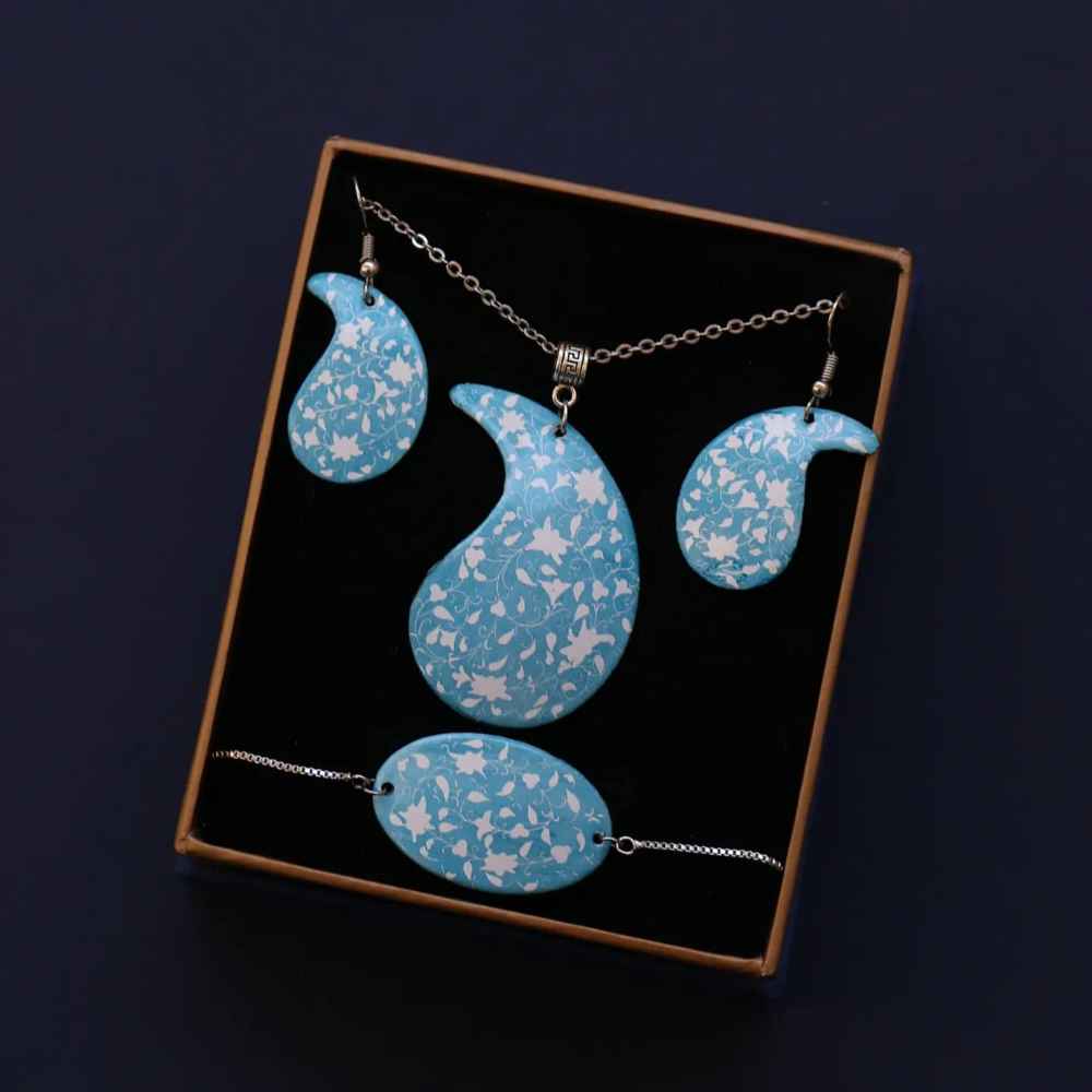 Ensemble de Bijoux Minakari Perse Modèle Darya