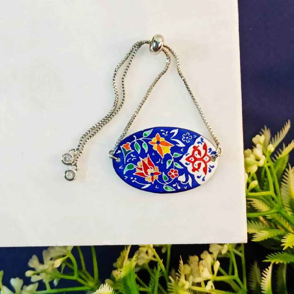 Ensemble de Bijoux Minakari Perse Modèle Lajevard