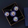 Ensemble de Bijoux Minakari Perse Modèle Lotus