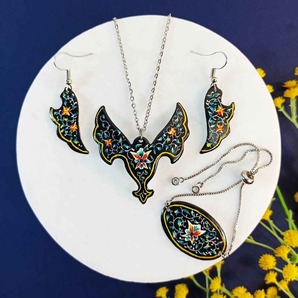 Ensemble de Bijoux Minakari Perse Modèle Meshkin