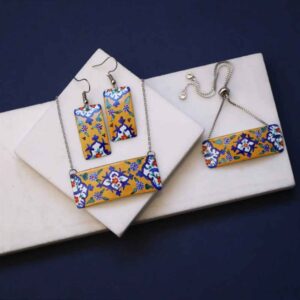 Ensemble de Bijoux Minakari Perse Modèle Saadi