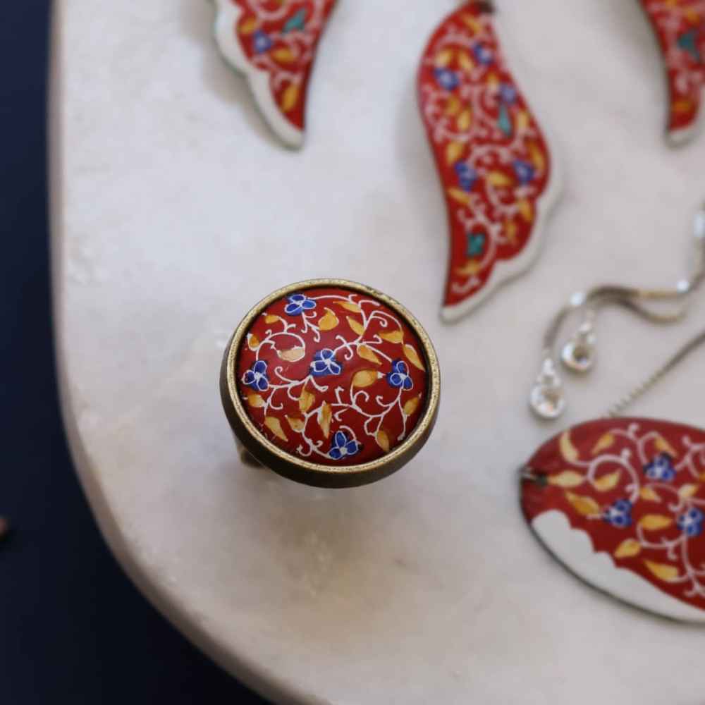 Ensemble de Bijoux Minakari Perse Modèle Toranj