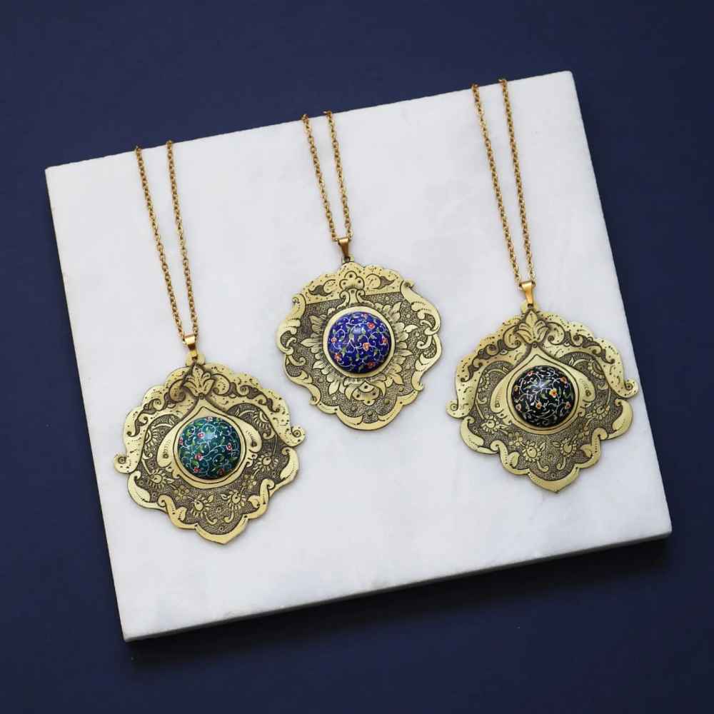Collier Persan Minakari Artistique Lona