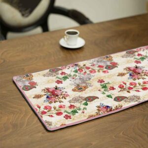 Chemin de table en velours “Persian Elegance” Modèle Golsar