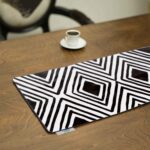 Chemin de table en velours “Persian Elegance” Modèle Moderne
