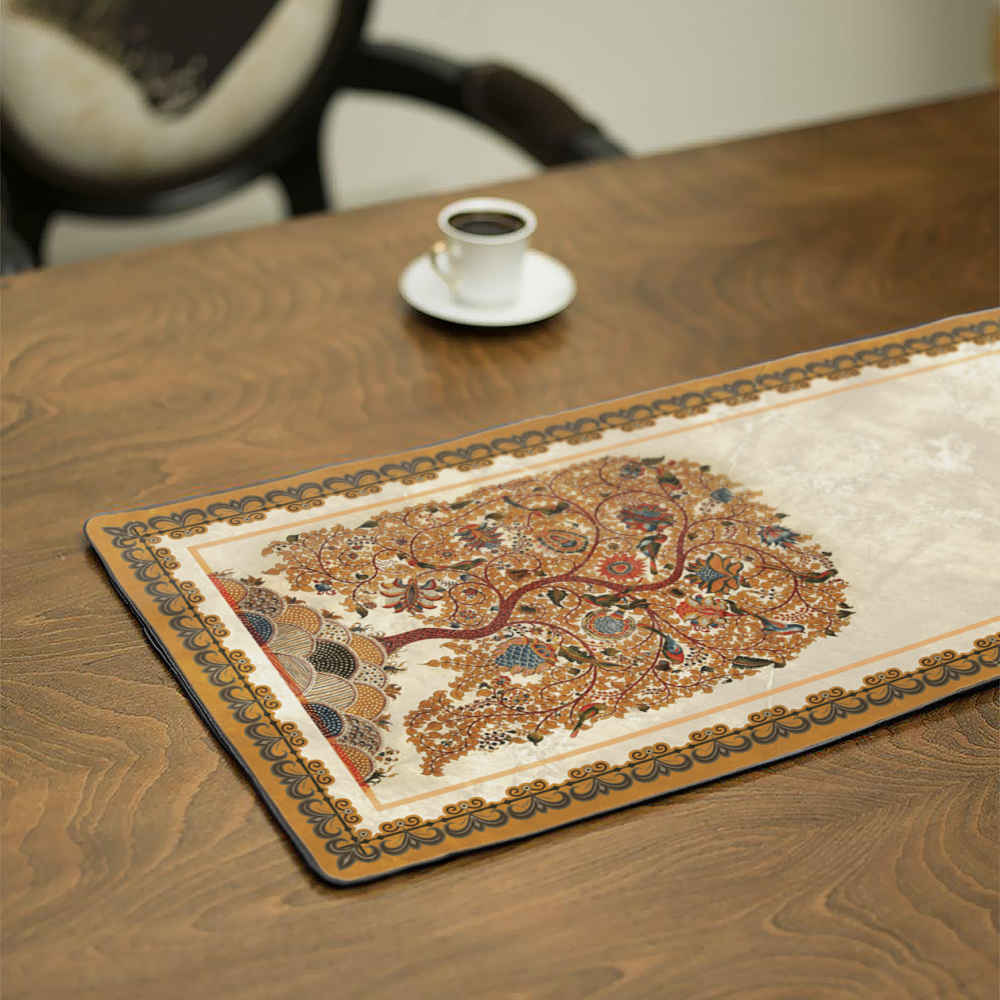 Chemin de table en velours "Persian Elegance" Modèle Shima