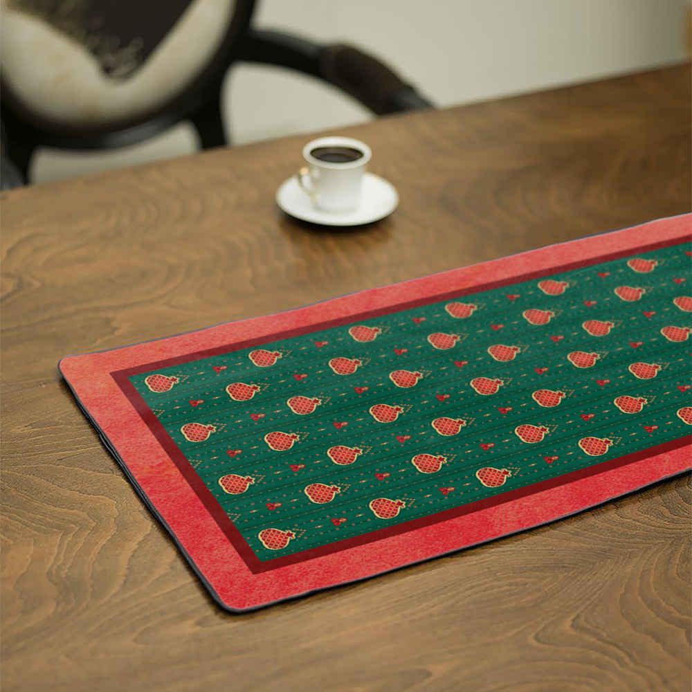 Chemin de table en velours "Persian Elegance" Modèle Yalda