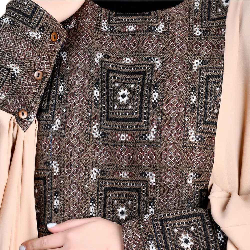 Abaya Papillon Élégante pour Femmes – Inspirée de la Perse avec Manches Aériennes & Tissu Doux