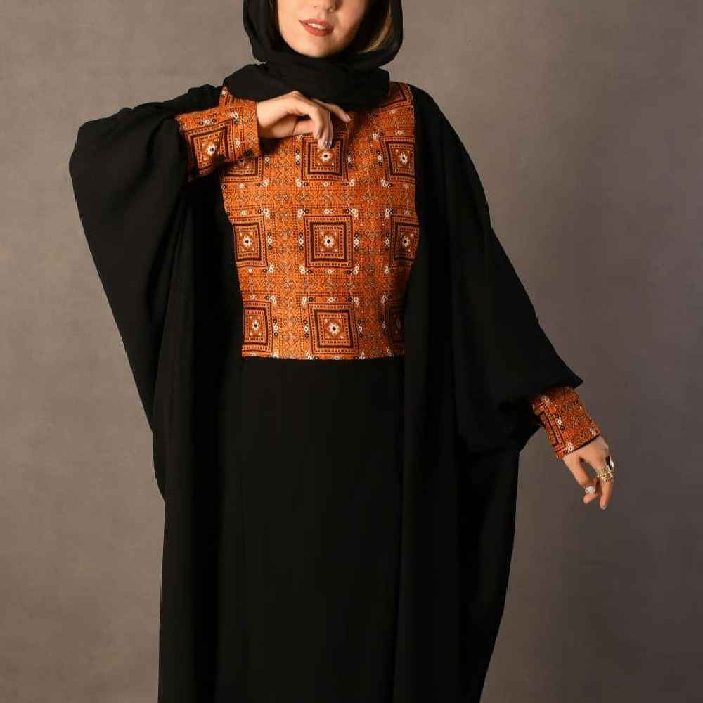 Abaya Papillon Élégante pour Femmes – Inspirée de la Perse avec Manches Aériennes
