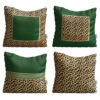 Set de coussins en velours - Design Animal Print (Set de 4)