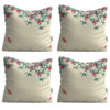 Set de coussins en velours - Design Baharan (Set de 4)