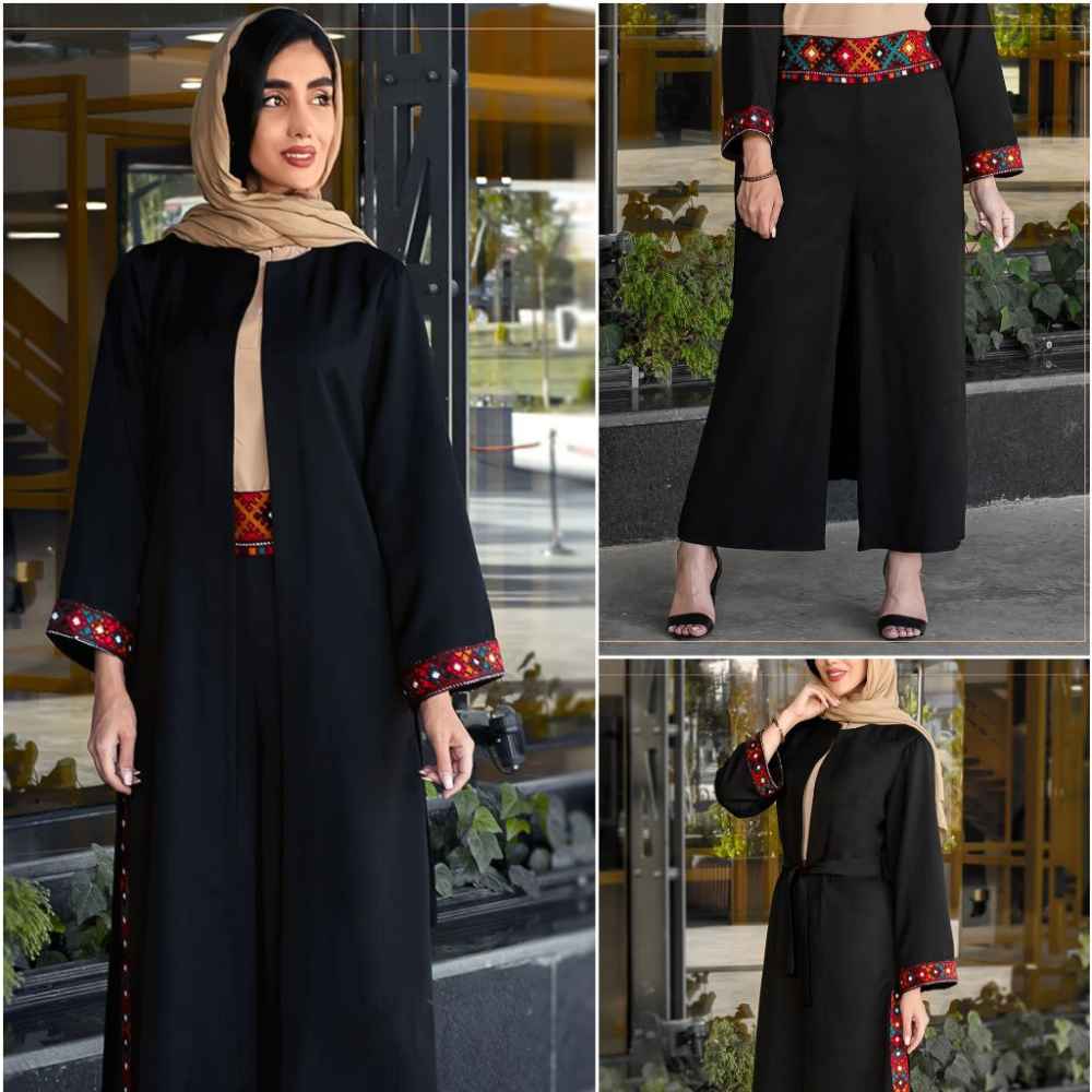 Ensemble Manto Perse & Pantalon Modèle Delizeh