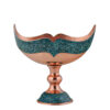 Coupe en Cuivre Incrustée de Turquoise Modèle Saghar