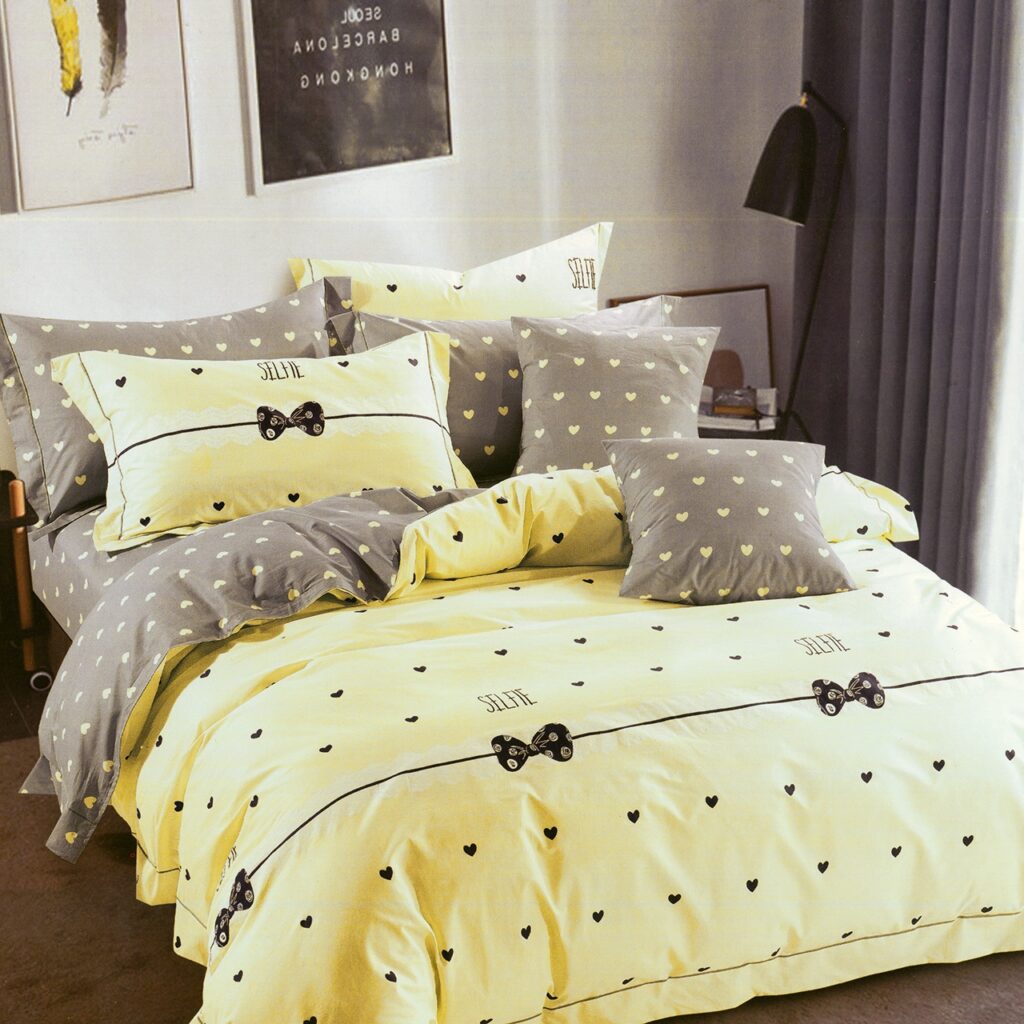 Ensemble de literie 4 pièces taille simple – Papion