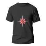 T-shirt Rouge Fer – Modèle Iron Red | T-shirt Graphique Audacieux