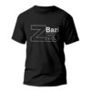 T-shirt Noir Inspiré de la Perse Modèle Zedbazi 02 – Style Urbain Persan