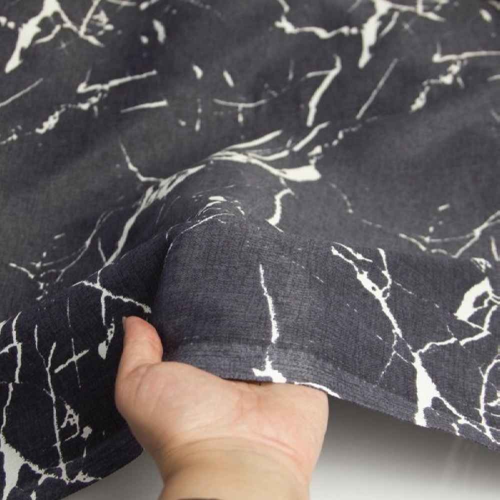 Drap Plat Double en Coton – Doux & Durable, Marble