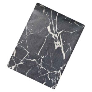 Drap Plat Double en Coton – Doux & Durable, Marble