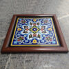 Decorative Persian Framed Ceramic Tile - Farima